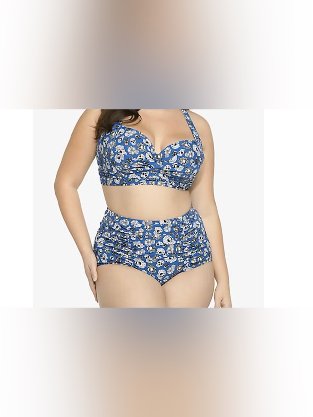 Torrid Skull High Waisted Bikini Bottoms